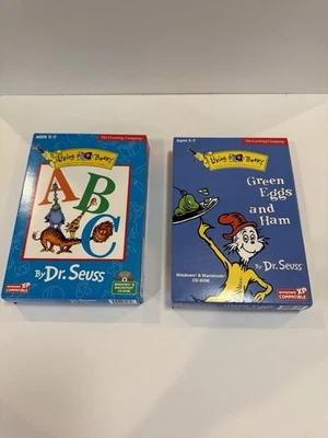 Dr. Seuss ABCs and Green Eggs and Ham The Learning Company 2 CD PC Game Software - Image 1 of 2