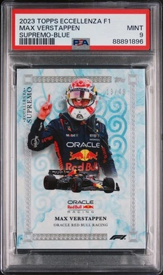 2023 Topps Formula 1 Eccellenza Supremo-Blue Max Verstappen /49 Red Bull Racing - Image 1 of 3