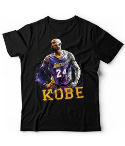 T-Shirt Basket Kobe 24 Leggenda Mamba Hoop Schiacciata Pallacanestro Tifoso Fan - Imagen 1 de 6