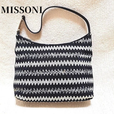 Missoni Bolso de Hombro Bolso de Mano Edición Limitada Estilo Patrón Icónico Artístico Foto 1 de 4