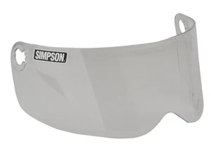 SIMPSON Outlaw Bandit Clear Helmet Shield Mirror - 89200MBC For 2017+ helmets - Imagen 1 de 1