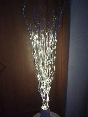 Zwel Zweige Mit Led Lichter  Ca.100 Cm Hoch Gegen Abholung  Echtzeit Überweisung - Bild 1 von 3