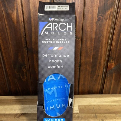 Powerstep Power Step arco moldes moldeados térmicamente plantillas personalizadas insertos Foto 1 de 4