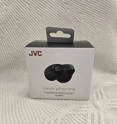 JVC Nearphones Open Ear-Cuffs Headphones (HA-NP1T-B) Black New in Box - Image 1 of 4