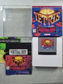 3D Tetris Nintendo Virtual Boy 1996 Authentic Complete with Manual CIB