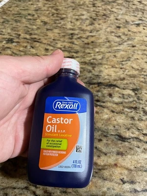 REXALL Castor Oil USP Stimulant Laxative Occasional Constipation Relief 4 fl oz - Image 1 of 3