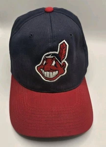 Cleveland Indians Vintage Chief Wahoo SnapBack Mütze - Bild 1 von 11