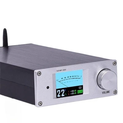 Amplificatore Home Audio Amplificatore di Potenza HiFi Audio LM3886 60W*2 Amplificatore - Immagine 1 di 4