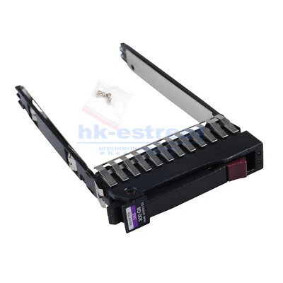 HP 500223-001 2.5" SAS SATA HDD Tray DL380 DL360 DL385 ML370 ML350 570 G6 G7 - Image 1 of 4