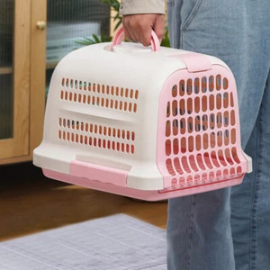 Portable Pet Carrier For Cats Puppy Travel Cage Dog Carry Basket Transporter Box - Picture 1 of 44