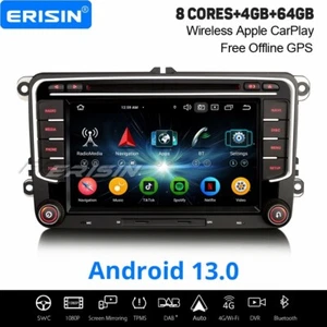 Android 13 Autoradio Navi Für VW Passat CC Golf 5 Golf 6 Tiguan Skoda Yeti SEAT - Bild 1 von 24