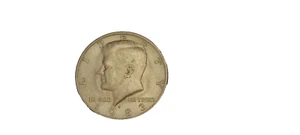 ERRORE 1980 D Kennedy mezzo dollaro intasato D luce FG senza riserva! - Foto 1 di 4