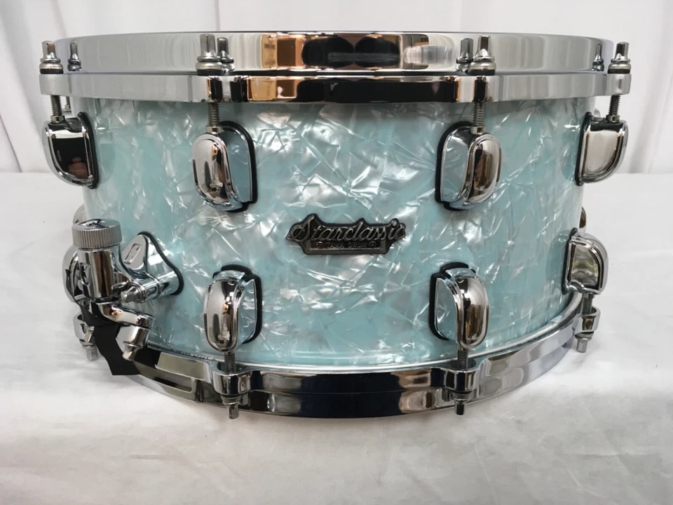 Tama Starclassic Maple 14" Diameter X 6.5" Deep Snare Drum/Ice Blue Pearl/New - Image 1 of 4