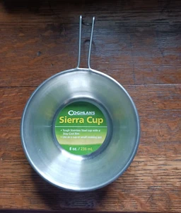 Stainless Steel Backpacking Camping Cup Hiking Adventure Cooking Equipment 8oz - Picture 1 of 5