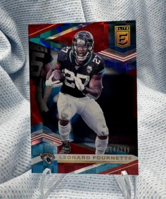 Leonard Fournette - #064/399 - RED - 2020 Panini Donruss Elite - 36 - Image 1 of 2