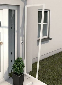 Gutta Seitenblende B1 Acryl | Weiß - Bild 1 von 1