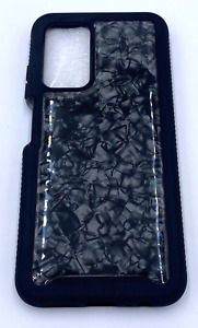 Phone Case - for Samsung A03S - Black / Grey - Bumper Hard Case - CPC15