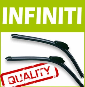 2 Spazzole Tergicristallo Specifiche Adattabili Infiniti FX 35 45 FX35 FX45 2003-2008 55/50cm U - Foto 1 di 3