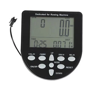 Water Resistance Rowing Machine Counter for Sports Bike Fan Bikes Treadmills - Picture 1 of 10