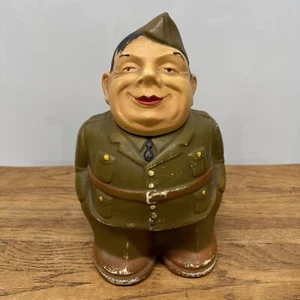 Rare Vintage Ransbottom “Bud the Soldier” WWII Cookie Jar - Picture 1 of 7