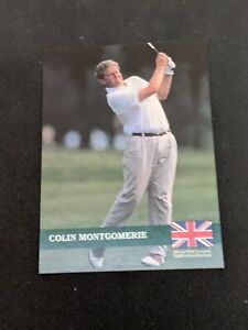 1992 Pro Set Golf COLIN MONTGOMERIE E12 PGA TOUR Rookie RC