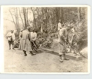 FRENCH Troops Repairing Roads in ALSACE Vosges FRANCE WWI 1918 Press Photo - Picture 1 of 2