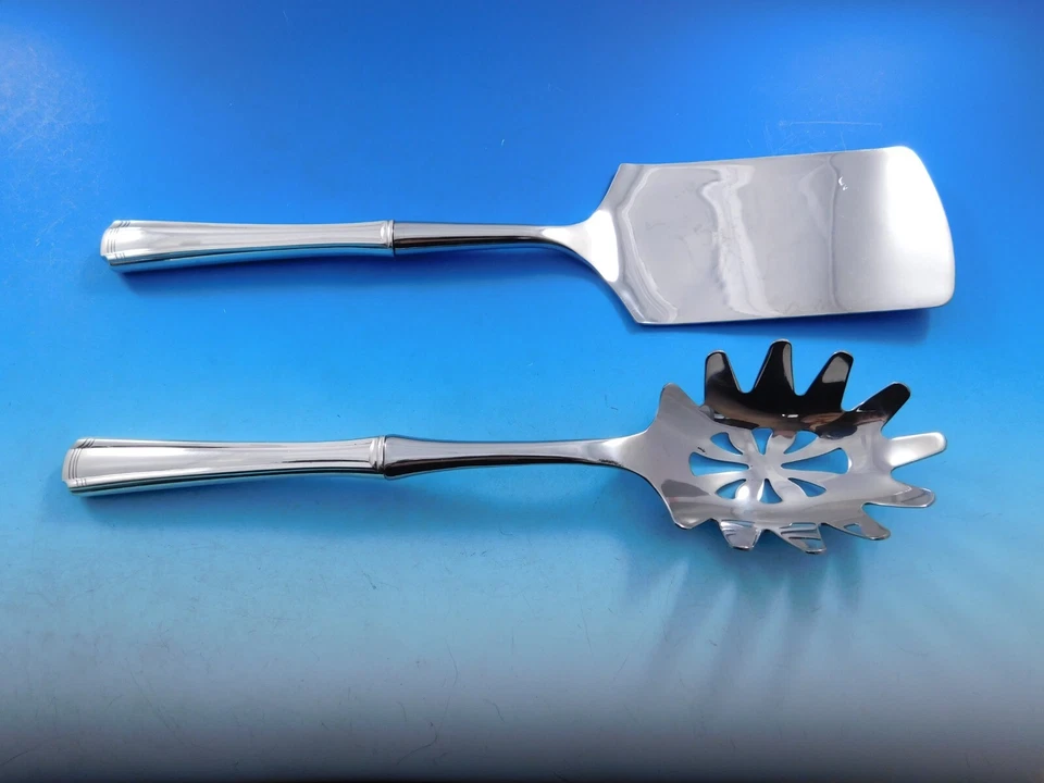 Набор итальянских паст John & Priscilla от Westmorland из чистого серебра 2 шт. HHWS на заказ - Изображение 1 из 4