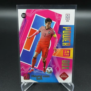 2021-22 DONRUSS ROAD TO QATAR HEUNG-MIN SON POWER IN THE BOX TARJETA DE PRUEBA DE PRENSA 17 - Imagen 1 de 2