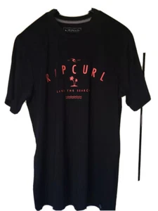 Rip Curl Search Series Graphics Rashguard Size L UPF50 Performance SS rash guard - Picture 1 of 3