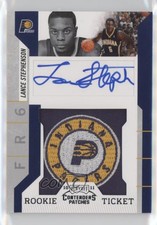 2010-11 Playoff Contenders Patches Ticket Lance Stephenson #182 Rookie Auto RC
