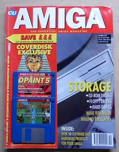 CU Amiga Magazine ~October 1994 With Coverdisks Dragonstone and DPaint 5 - Zdjęcie 1 z 5