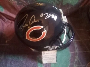 Chicago Bears Riddell Full Size Replik Helm signiert von Tarik Cohen Echtheitszertifikat - Bild 1 von 11