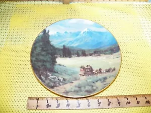 1998 BURLINGTON NORTHERN & SANTA FE RAILWAY Safety Plate SAN FRANCISCO PEAKS - Picture 1 of 4