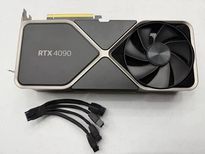 NVIDIA GeForce RTX 4090 FE Founders Edition 24GB GDDR6X Grafikkarte - Bild 1 von 10