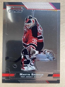 2003-04 Bowman Chrome Martin Brodeur #30 READ DESCRIPTION - Picture 1 of 3