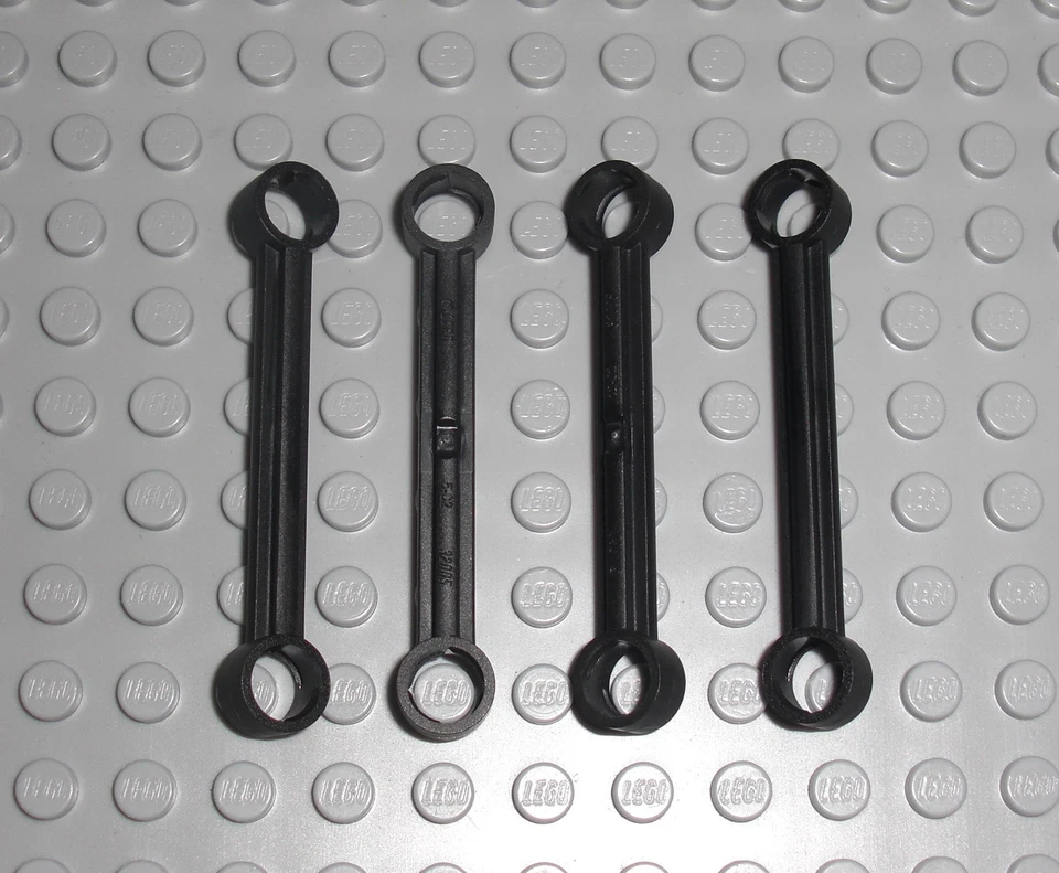 LEGO Technic - 4x Link 1x6 Kugelkopf Lenkstange schwarz Lenkung 2739a 32005 9398 - Bild 1 von 1