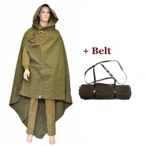 Soviet Russian Army Soldiers Rain cape-tent Poncho Metal Grommets Original,NEW - Picture 1 of 7