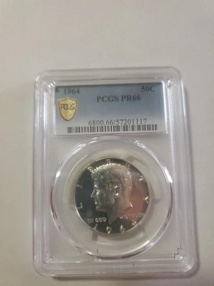 1964 Kennedy Half Dollar Proof PCGS PR 66 - Image 1 of 1