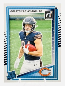 COLSTON LOVELAND RC - RATED ROOKIE #310 - 2025 Panini Donruss CHICAGO BEARS - Picture 1 of 2