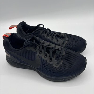 NIKE Air Zoom Pegasus 34 Shield 907328-001 Black/Obsidian Women's Size 6.5 - Image 1 of 4