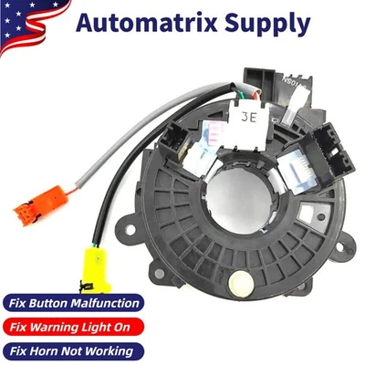 High-Quality Clock Spring For 2012 -2021 Nissan NV1500/NV2500/NV3500 25554-1PA0D - Imagem 1 de 3