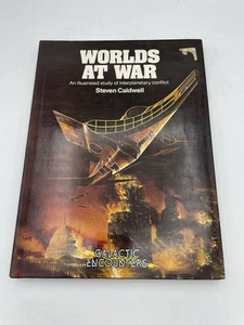 WORLDS AT WAR AN ILLUSTRATED STUDY OF INTERPLANETARY Steven Caldwell  1980 HB - Picture 1 of 2