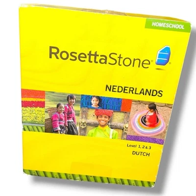 Rosetta Stone 1 2 & 3 Dutch Nederlands Homeschool Netherlands Audio Companion V3 - Image 1 of 4