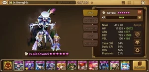 Invocadores Guerra Maximilian Kovarci + 110 6 ESTRELLAS DarkWepon + marioneta ligera (GLOBAL) - Imagen 1 de 13