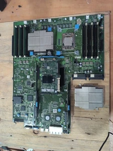 Dell PowerEdge R610 DDR3 LGA1366 Server Board 0F0XJ6 mit Kühlkörpern mit CPUs mit 6 GB - Bild 1 von 18