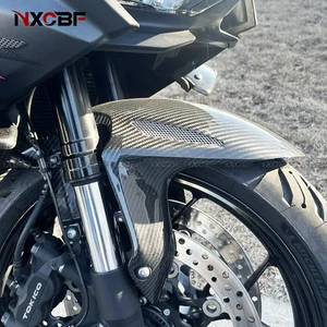2021-2025 Honda CBR1000RR Carbon Fiber Front Fender Mud Guard Hugger Fairing - Imagen 1 de 7