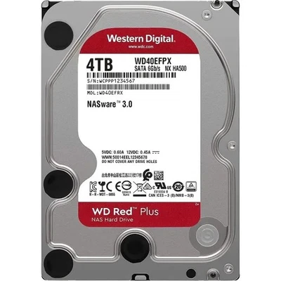 WD RED Plus 4 TB WD40EFPX-68C6N0 NX HA510 SATA Festplatte NAS Western Digital - Bild 1 von 2
