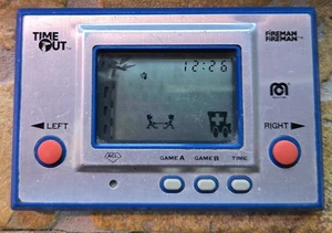 Nintendo Time Out Fireman Fireman Handspiel Made in Japan 1980 RAR - Bild 1 von 2