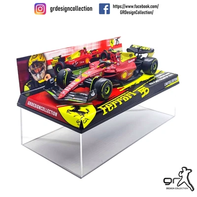 Carlos Sainz - Ferrari F1-75 - F1 Italian Monza GP 2022 / Burago / 1:43 - Immagine 1 di 4