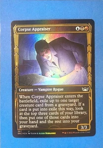 Corpse Appraiser ~ Gilded Foil ~ MTG Streets of New Capenna  - Picture 1 of 2
